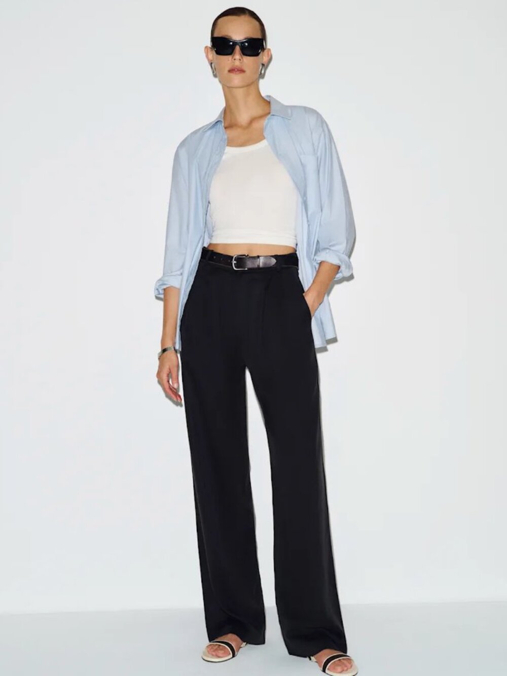 Black Reformation Mason Pant Sz 6